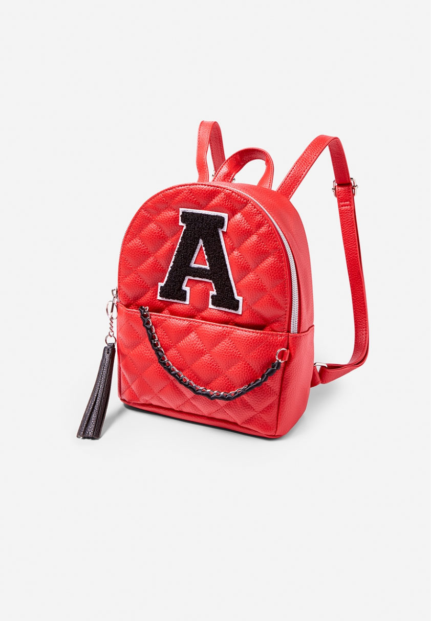 Justice initial backpack 2025