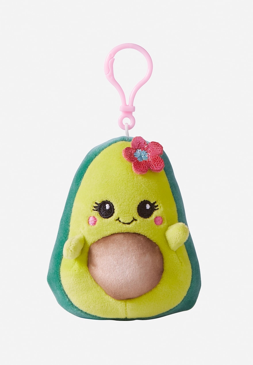Avocado keychain squishmallow